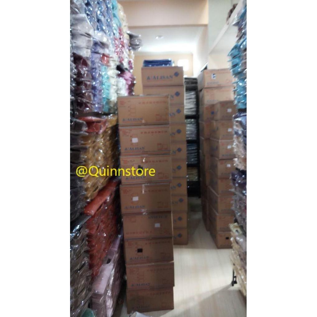 ALISAN Kemeja Polos Reguler Lengan Panjang Size 17,5 //PUTIH// murah