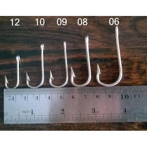 Mata Kail Stainless No 06 batang panjang Per 100 Matakail