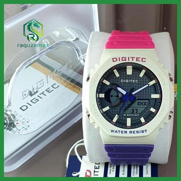 (ORIGINAL) DIGITEC DA-3119TKM DA3119 DA3119T DA 3119 DA 3119T ORIGINAL JAM TANGAN PRIA WANITA KANTOR