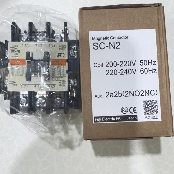 Promo GARANSI READY CONTACTOR FUJI ELECTRIC SC-N2 / SCN2 / SC N2 / SC N 2 / SCN 2 KONTAKTOR FUJI ELE