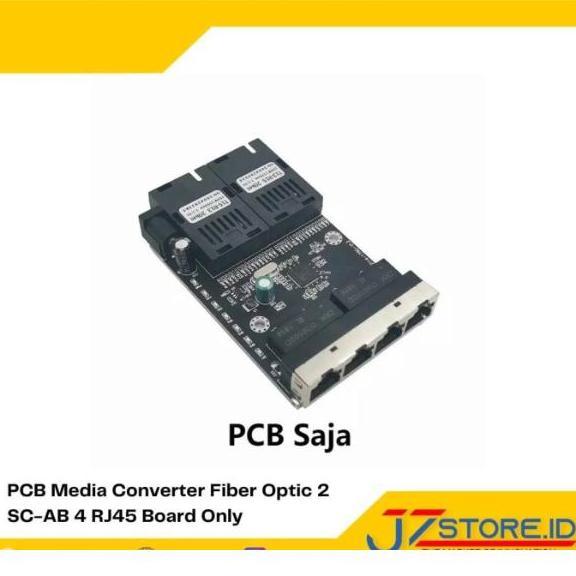 Media Converter AB 2 FO 4 ETH Board Only