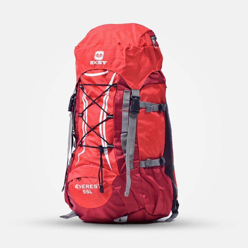 Tas gunung carrier murah 55 Liter outdoor / hiking / camping - tas outdoor pria murah - tas semi gun