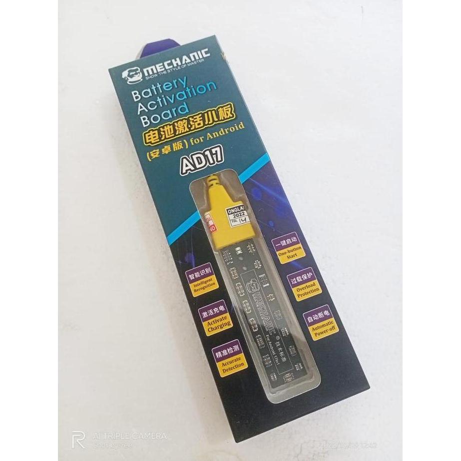 TERMURAH - Alat Tembak Baterai Android Mechanic AD17 17 Soket Batre