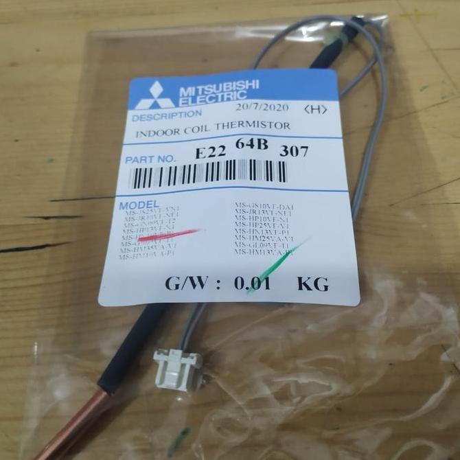Termistor coil AC Mitsubishi Electric 1 ~ 1,5 PK