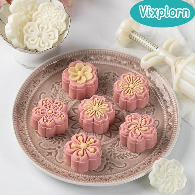 3 In 1 Cetakan Kue Bulan Cetakan Nanas 3050Gram Cetakan Biskuit Bentuk Nenas Kue Cetakan Kue Cetakan