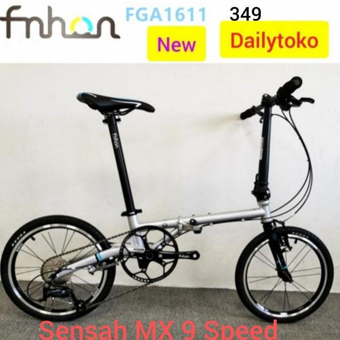 SEPEDA FNHON IMPORT ORIGINAL GUST SILVER EDITION ORIGINAL DAN TERPERCAYA