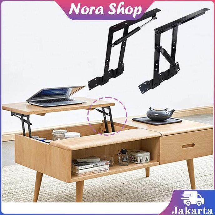 TERBARU - Engsel Meja Lift Up Down Lipat / Coffee Table Lift Up / Engsel Angkat