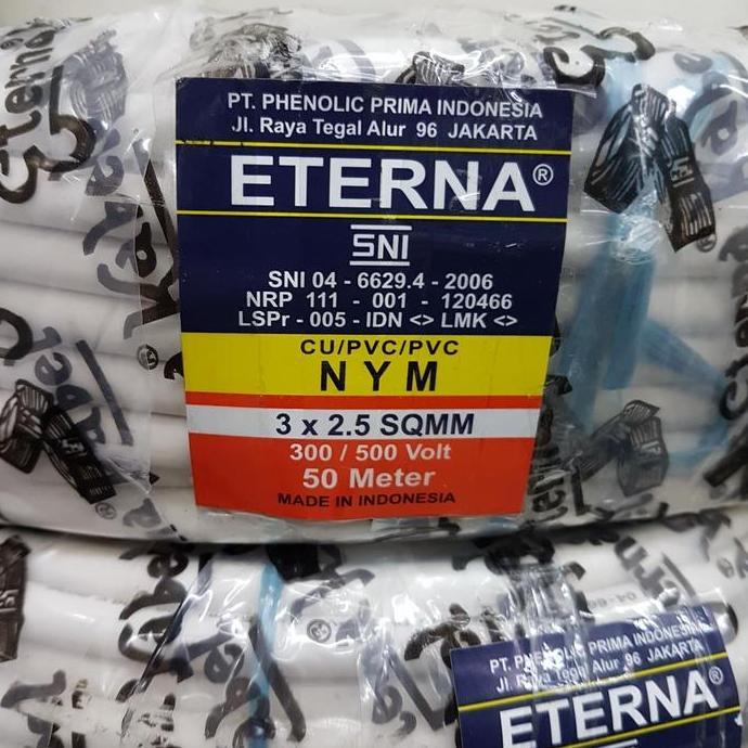 Promo KABEL NYM 3X2,5 ETERNA / NYM 3X2,5 ETERNA Diskon
