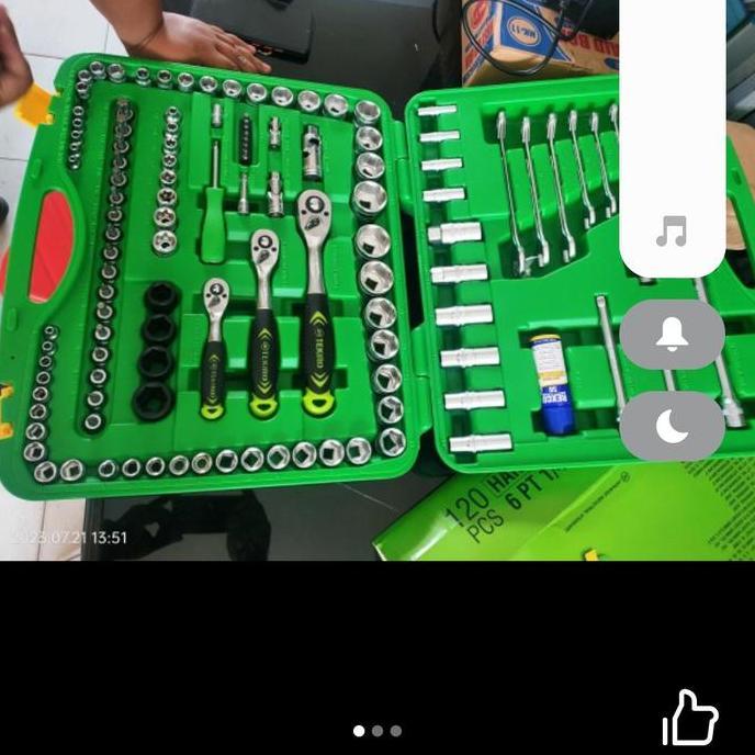 Kunci Shock Tekiro lengkap 120 pcs Sock set TEKIRO komplit