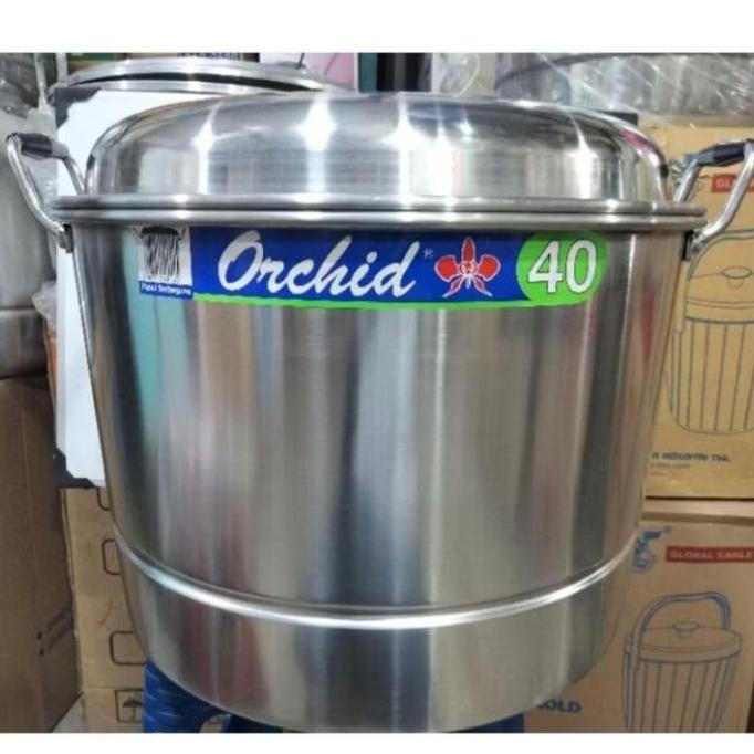 Panci langseng dandang kukusan orchid 40cm/panci serbaguna orchid 40cm