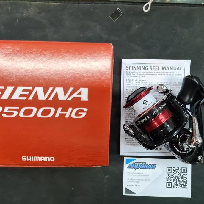 reel pancing shimano sienna 2500 hg fg