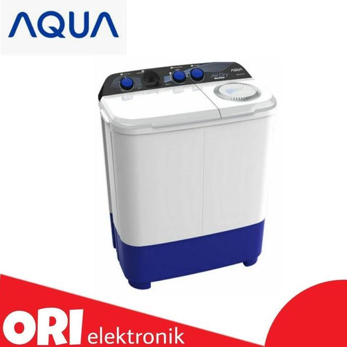 AQUA MESIN CUCI 2 TABUNG 7kg QW-751XT(SURABAYA-SIDOARJO-GRESIK ONLY)