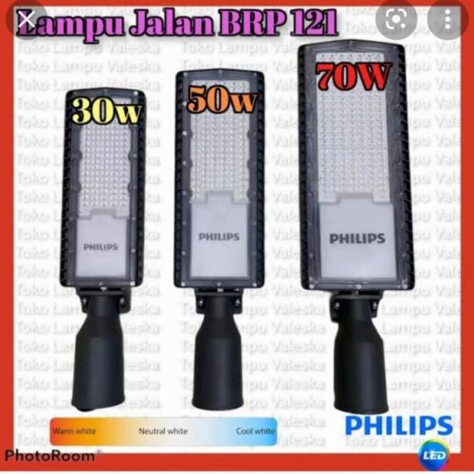 Lampu Jalan Led Philips Brp052 40W 40 Watt Pju Led Philips Brp 052 40  Sale
