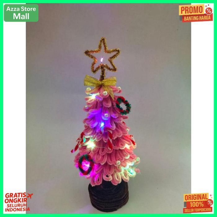 Prermium Pohon Natal Mini Hiasan Meja Hari Natal | Miniatur Pohon Natal | Hiasan Natal | Christmas D