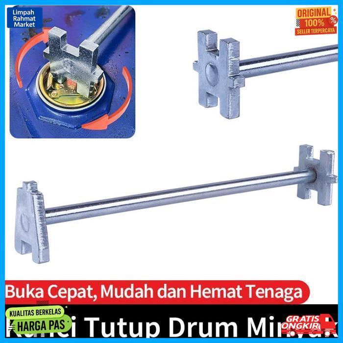 Exclusive Kunci Pembuka Tutup Drum Besi Plastik /Jual Drum Opener Drum Closure Key Non Sparking Drum