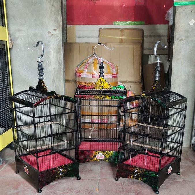 sangkar burung kenari,blackstroot,ciblek dll motif terlaris