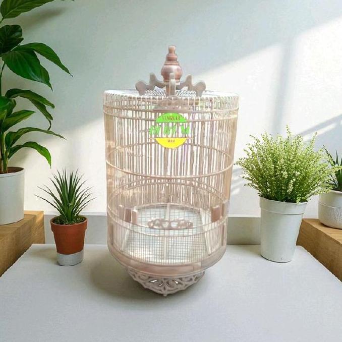 Sangkar Burung Murai Krawangan Mentahan Alusan Bahan Kayu jati 100% dijamin kualitas bagus