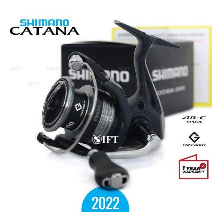 Reel Shimano CATANA FE [2022] 1000 2000 2500 3000 4000 HG XG Pancing Resmi