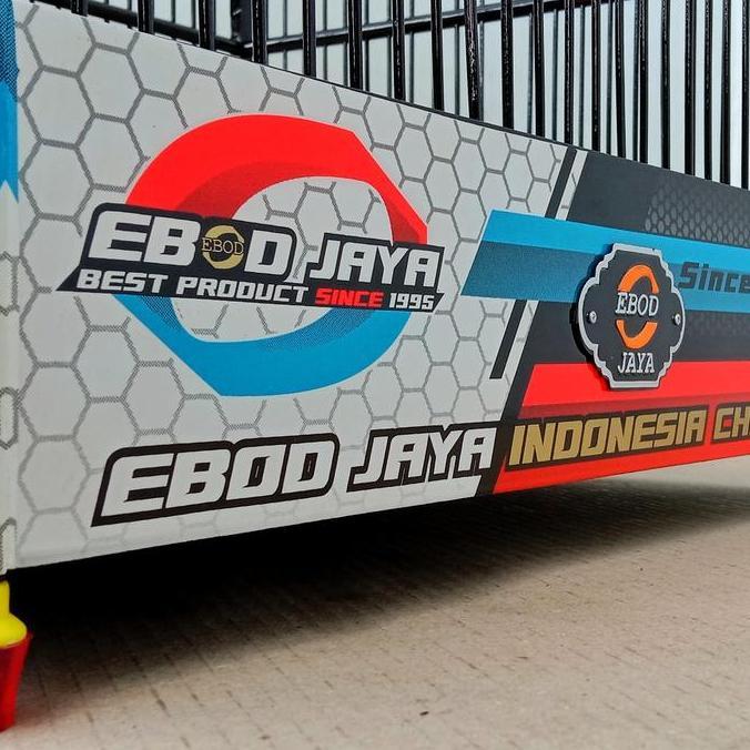 SANGKAR/KANDANG KOTAK EBOD JAYA DECAL CHAMPION No. 2