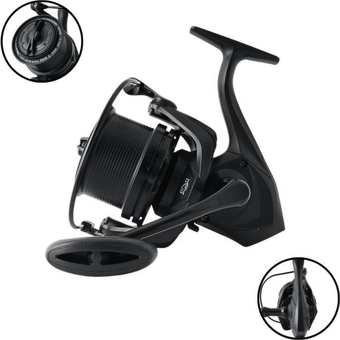 REEL PANCING NGK II METAL ONEWAY 17+1 BB GEAR RATIO 4.8:1 MAX DRAG 30KG REEL RILL KATROL KEREKAN ALA