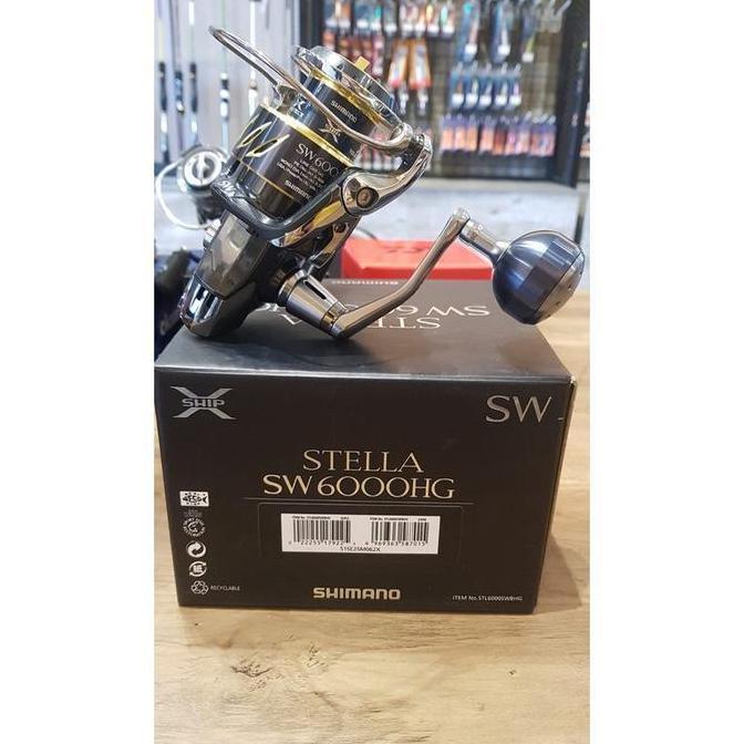 DISCON PROMO BESAR BESARAN Reel Pancing SHIMANO Stella SW 6000 HG Original Reel Laut SW anti
