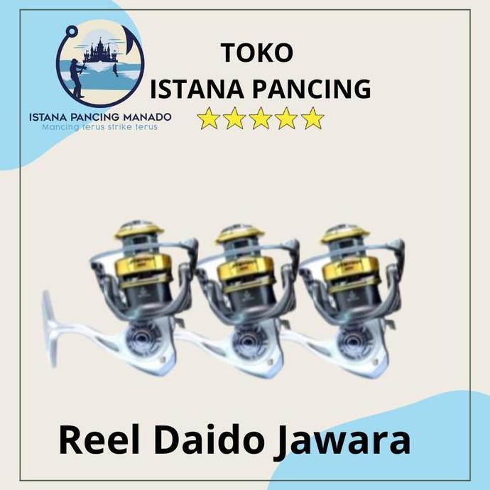 Reel Pancing daido jawara 1000 - 2000 - 3000 - N0. 1000