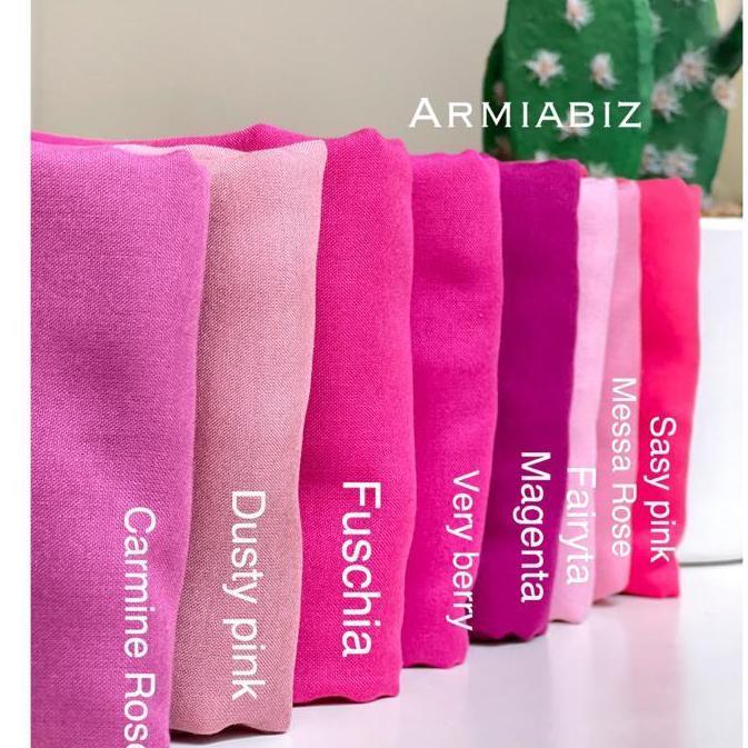 LIZA SERIES PINK ORIGINAL BY DEENAY polosan pink, fuchia magenta Dusty Terlaris