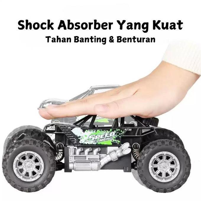 Toy Studio Mobil RC Remote Control Mobil-Mobilan JUMBO Jeep Offroad Spring Climbing Car Rock Crawler