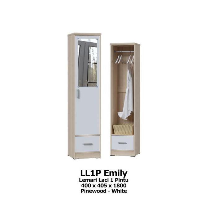 lemari baju 1 pintu