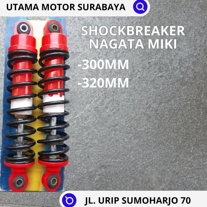 NEW Shockbreaker Nagata Miki 320 MM (Grand/Supra/Megapro)