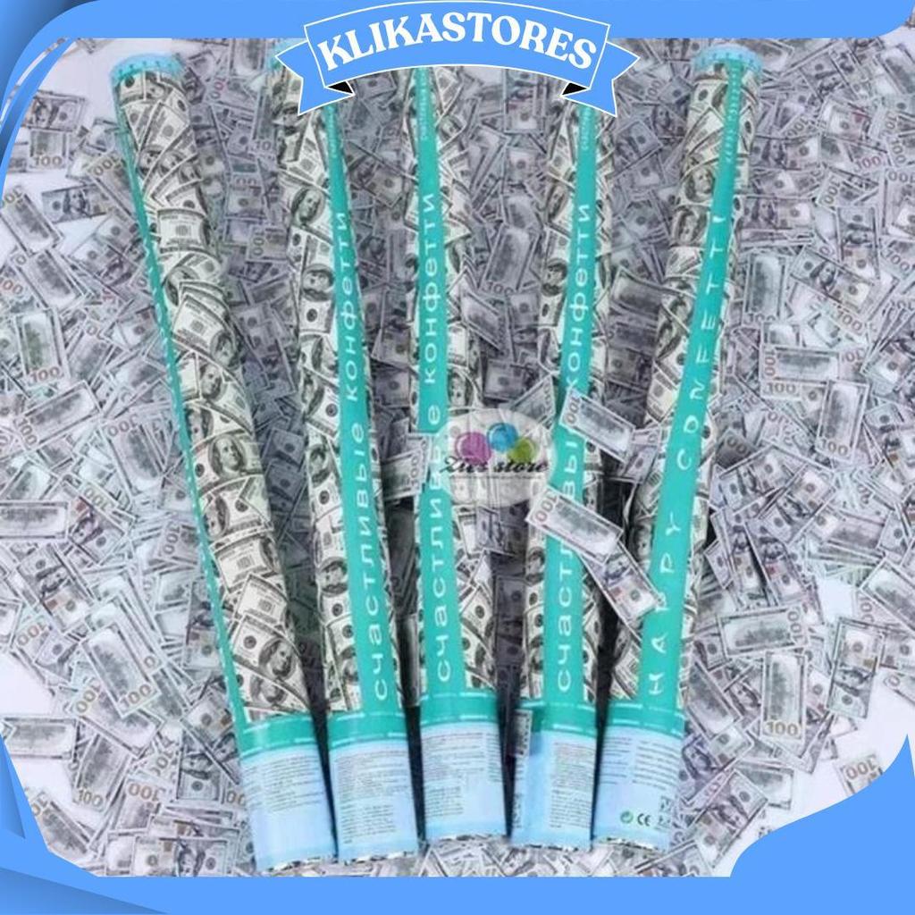 Party Popper Dollar / Confetti 50 Cm Dollar Zs Ori