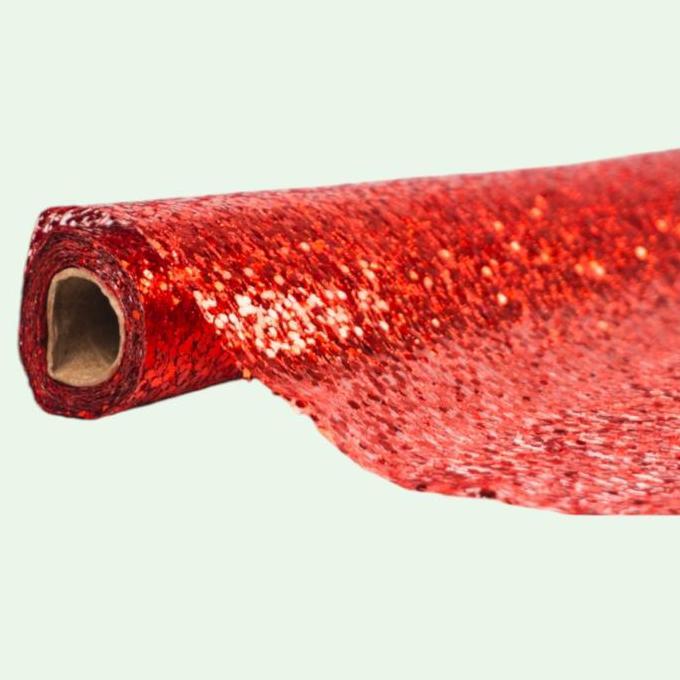 HIASAN NATAL Pita Roll Natal Besar Kain Jaring Jala Christmas RIBBON ROLL / ACCESSORIES CHRISTMAS