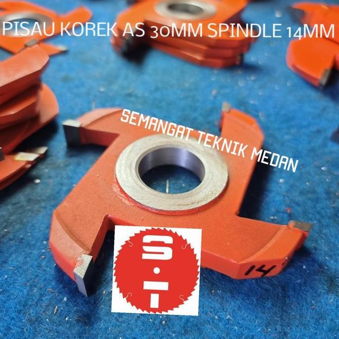 14mm MATA PISAU PROFIL GROVING KAYU KEROK SPINDLE KAYU LURUS 14 mm
