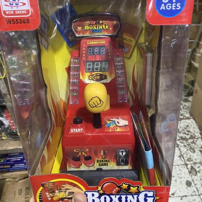 Mainan anak mesin arcade boxing club