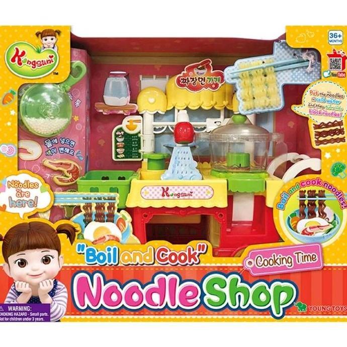 Mainan Masak-Masakan Kongsuni Noodle Shop Cooking Playset Pretend Play Toko Mie