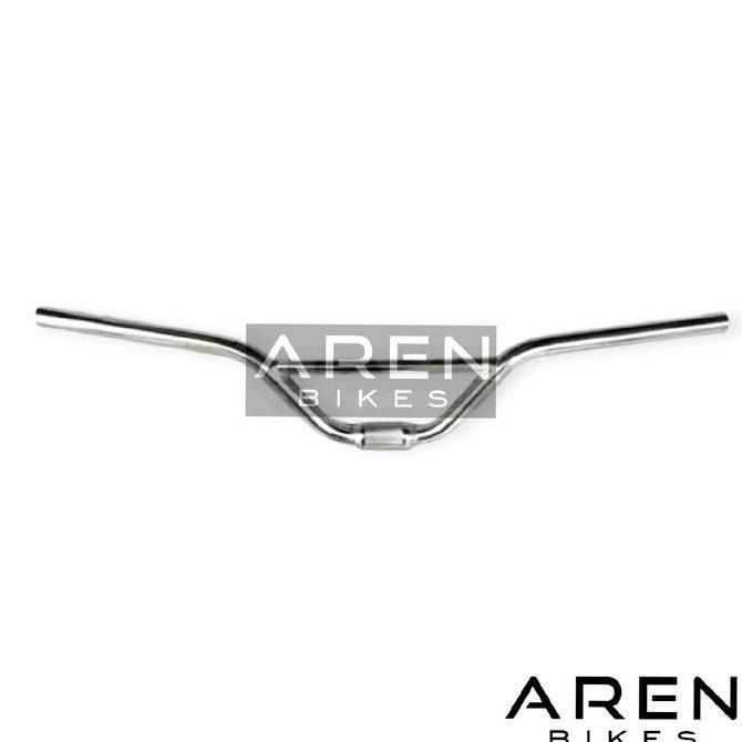 Stang Sepeda Sunrise Standar 22.2 25.4 & Oversize 31.8 Handlebar Sun Rise Handle Bar Hitam Krom Chro