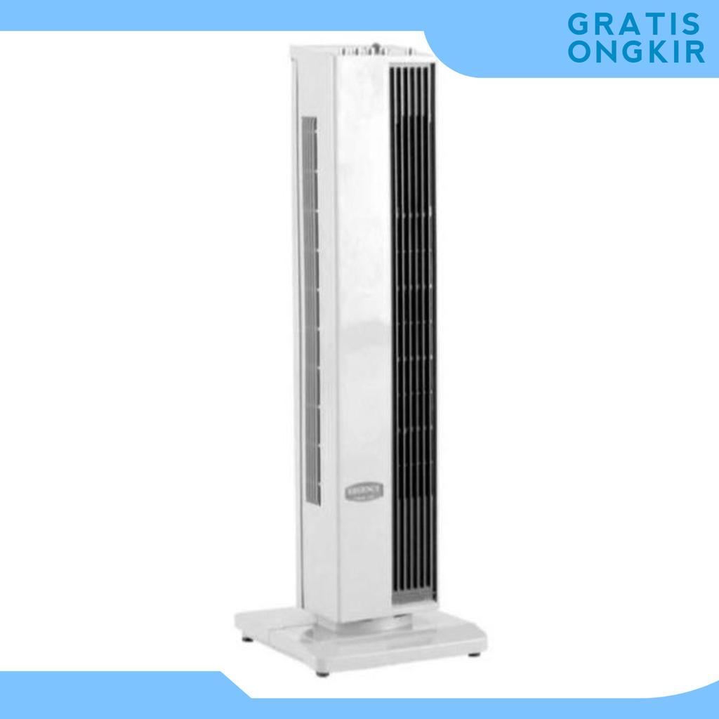 Regency Ztfrg03 Kipas Angin Tower Fan 50 Watt 3 Kecepatan Light Grey
