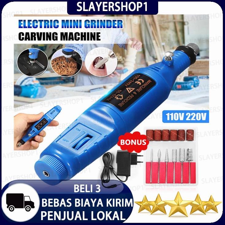 Mesin Bor Gerinda Mini Drill IC EMMC/Set Mini Grinder/Alat Ukir Grafir PCB Bor Mini