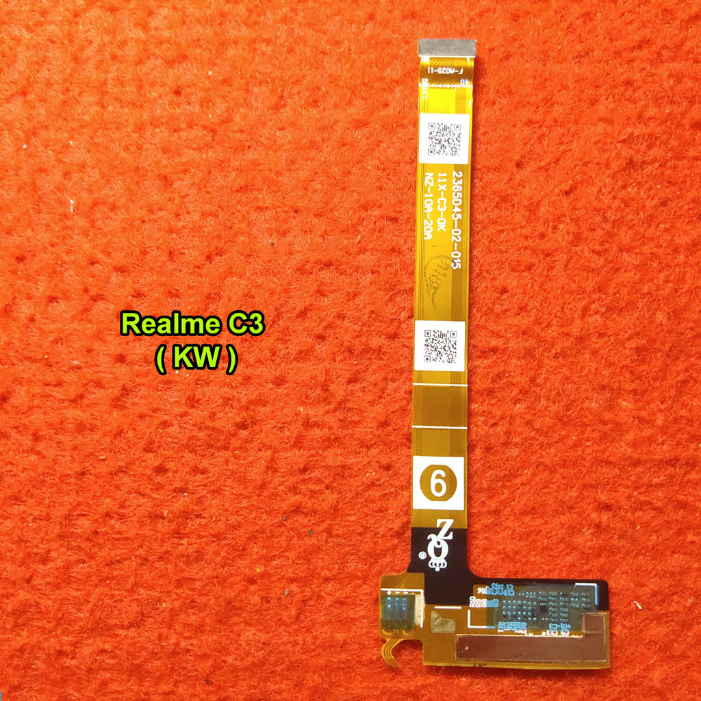 Realme C3 Fleksibel Konektor LCD Copotan