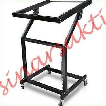 Rak Mixer/Rak Power/Rak Audio 9U ( Bahan Full Besi )