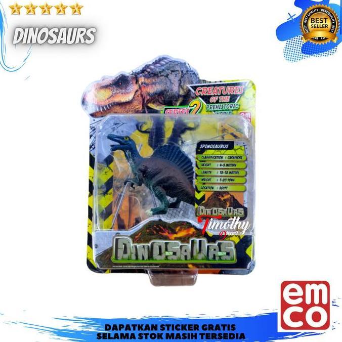 EMCO Dinosaurs Spinosaurus Action Figure Mainan Hewan Dinosaurus