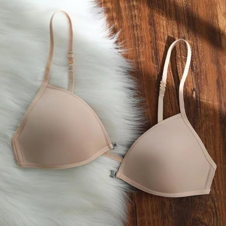 VANNESA Bra / BH Kancing Depan Backless motif Tally cup kecil Busa tipis 030