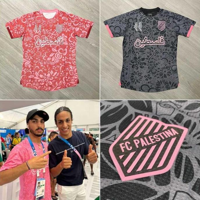 Jersey Palestina FC Baju Bola Palestina FC Kaos Bola Palestina FC Atasan Bola Palestina FC Sport Col