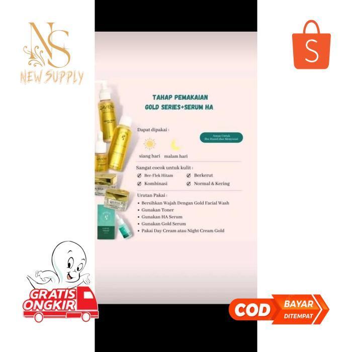 er-79 DAVIENA SKINCARE PAKET GOLD SERIES | OFFICIAL STORE | DAVIENA | DEVINA SKINCARE | DAVINA SKINC