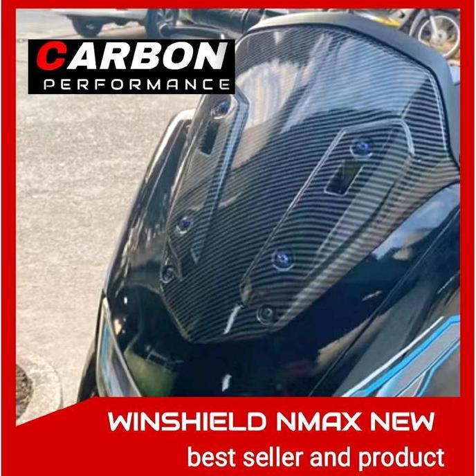WINSHIELD NMAX NEW CARBON DASI N MAX NEW CARBON /  Dasi nmax new carbon Cover winshield nmax new car
