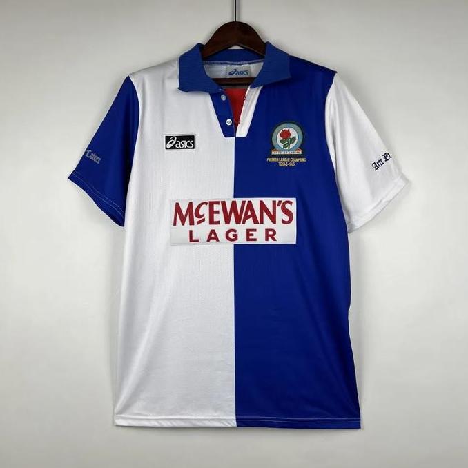 Jersey Retro Vintage FC.Blackburn Home 1994 1995 GO HQ