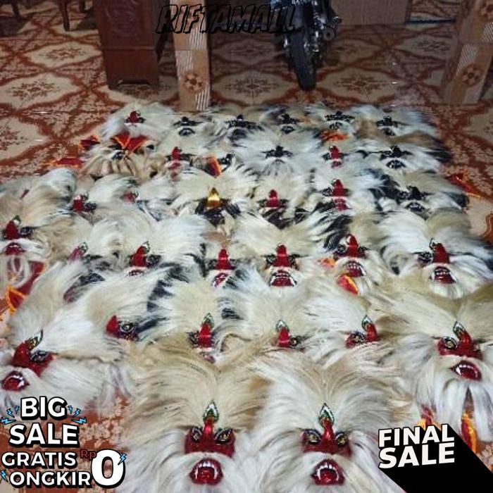 Topeng Bujang Ganong Topeng Ganongan Ponorogo Topeng  Hitam [Br 1111]