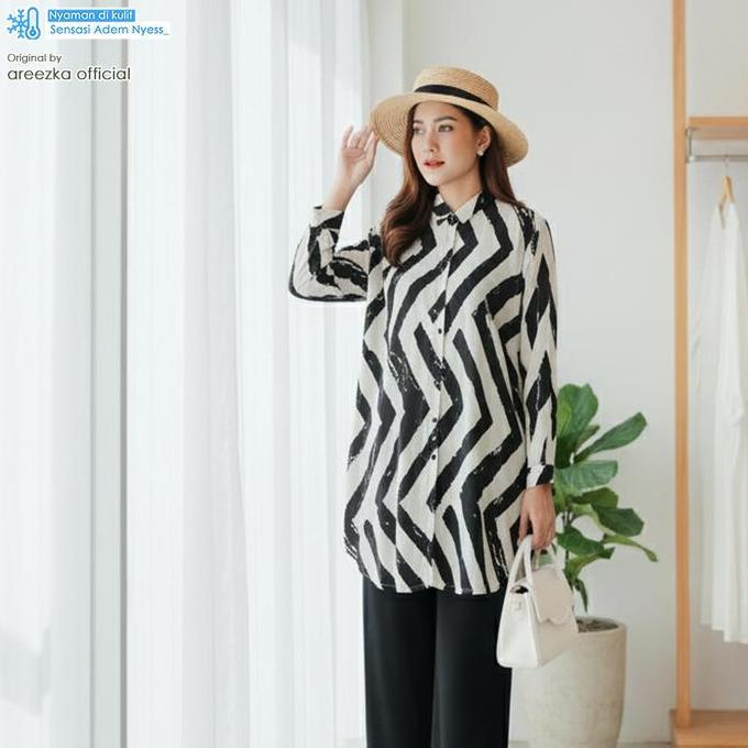 SETELAN TUNIK JUMBO Motif Ld 120 Jumbo Oversize