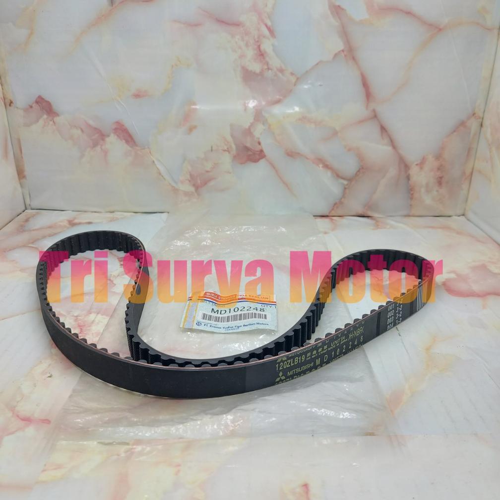 TIMING BELT SABUK TALI KIPAS L300 BENSIN NEW L300 DELUXE 4G32 GIGI BULAT MD102248 ORI Best