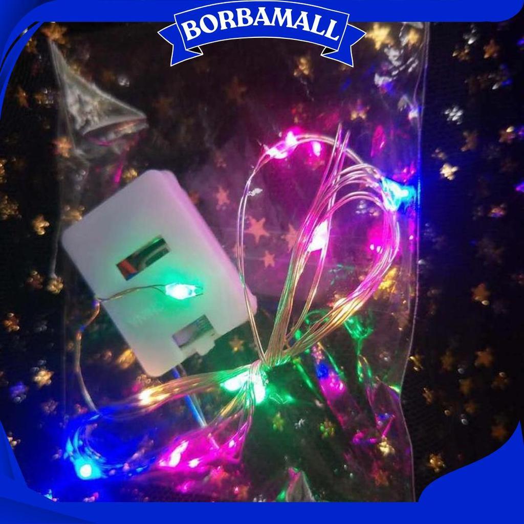 Lampu Tumblr Led Kawat Pohon Natal/ Lampu Hias Pohon Natal Panjang / Dekorasi Hiasan Aksesoris Chris